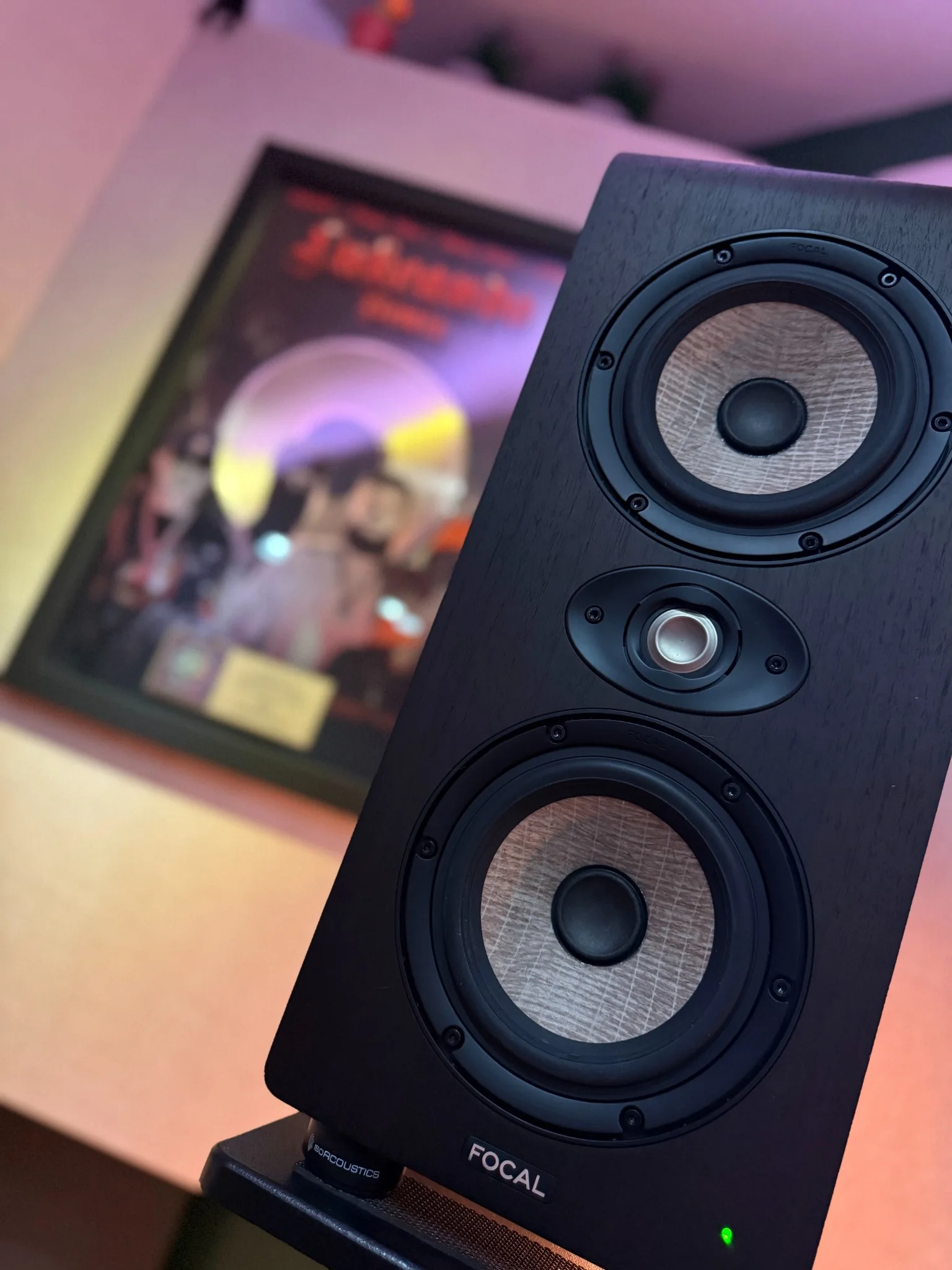 Monitoreo y equipo de trabajo en el estudio